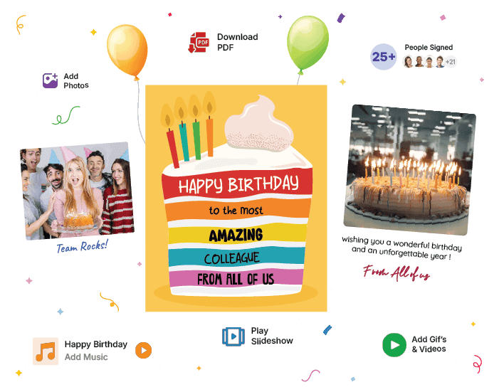Create free group greeting card